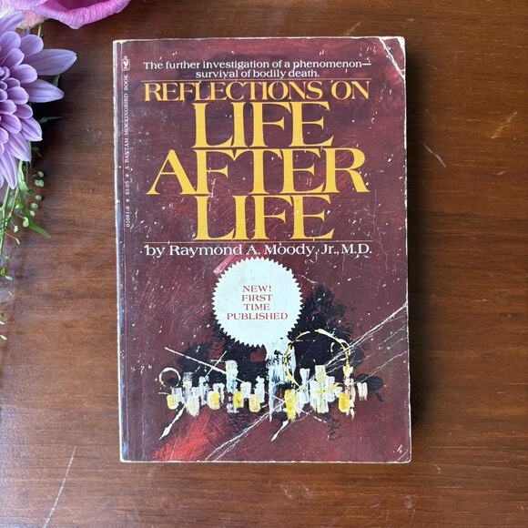 Reflection On Life After Life Paperback 1977 First Edition Raymond A Moody - Picture 1 of 5